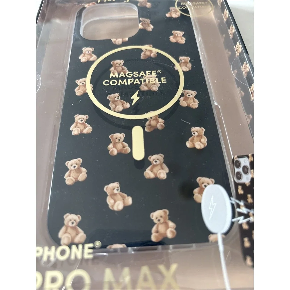 XO Poppy HONEY BEAR Phone Case iPhone 16 Pro Max MagSafe Compatible‎ Teddy Cell